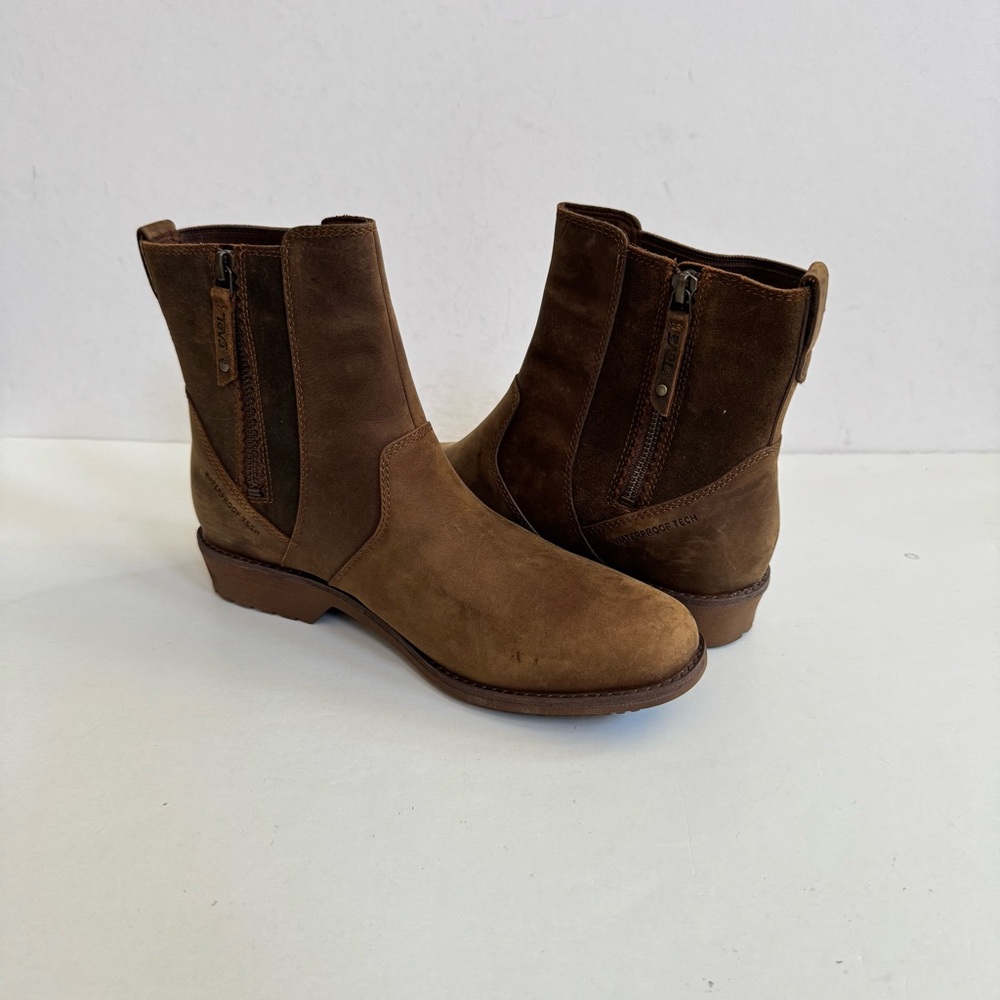 TEVA WOMEN ELLERY ANKLE WP PECAN WATERPROOF BOOT - Picture 2 of 5